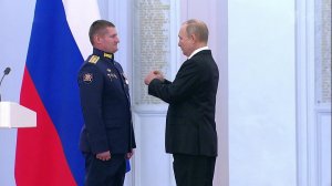 В Георгиевском зале Кремля прошла торжественная церемония вручения высших государственных наград