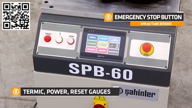 Трубогиб электромеханический SPB 60 смотреть онлайн