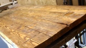 Как сделать лофт стол из старой двери