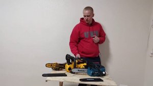 Обзор Аккумуляторных Пил DeWALT DCM 565 & Makita DUC 254( Шины и Цепи Oregon)