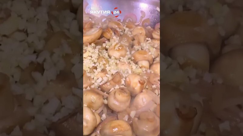 Больше шампиньонов богу шампиньонов!/More mushrooms for mushroom god! #якутия #россия #шампиньоны