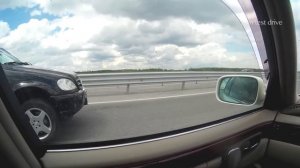 Toyota Crown Majesta v8 против Mercedes W163 V8