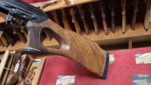 Ортопедический приклад для левши ВЕПРЬ СОК-94, СОК-95, СОК-97 (Вепрь-308,-223,-123) тигровый орех