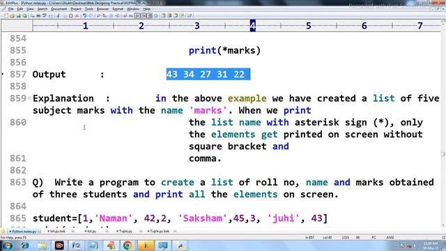 Python List Data Type Full Tutorial | Learn Python List in One Class | Sequence Data Type - List