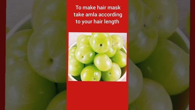 Amla & Curry Leaves Hair Mask|Best Hair Mask To Solve Hair Problems#shorts #viral  #youtubeshorts