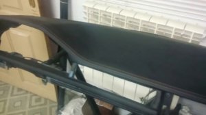 Мерседес W124. Перетяжка панели приборов