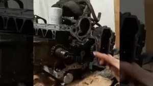 сборка двигателя Нисан Марч К11 cg10 продолжение