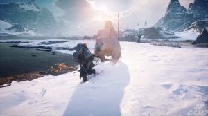 Assassin's Creed Valhalla Niflheim Pack Defeating a Legendary Polar Bear