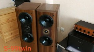 Сравнение звучания акустических систем Pioneer S-99twin и Pioneer S-77twin