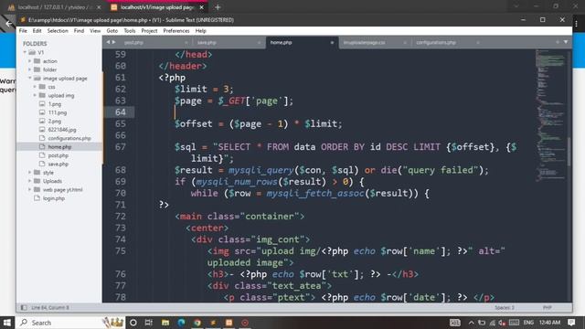How to make pagination in website using PHP and MySQL #fluroxiumcoder