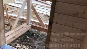 Собираем дом из двойного бруса. Двойной брус.