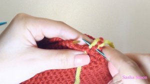 Закрытие петель иглой - способ №2. УРОКИ ВЯЗАНИЯ СПИЦАМИ для начинающих. #SM