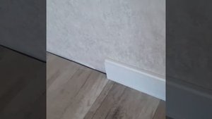 Установка плинтуса мдф