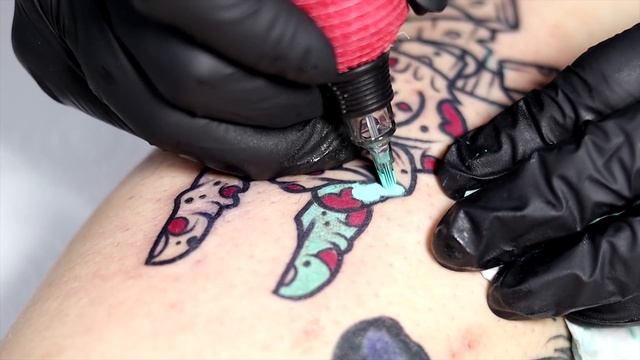 Halloween Zombie Tattoo Time Lapse смотреть онлайн