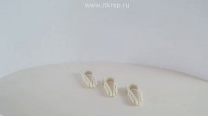 Дюбель хомут нейлоновый для кабеля