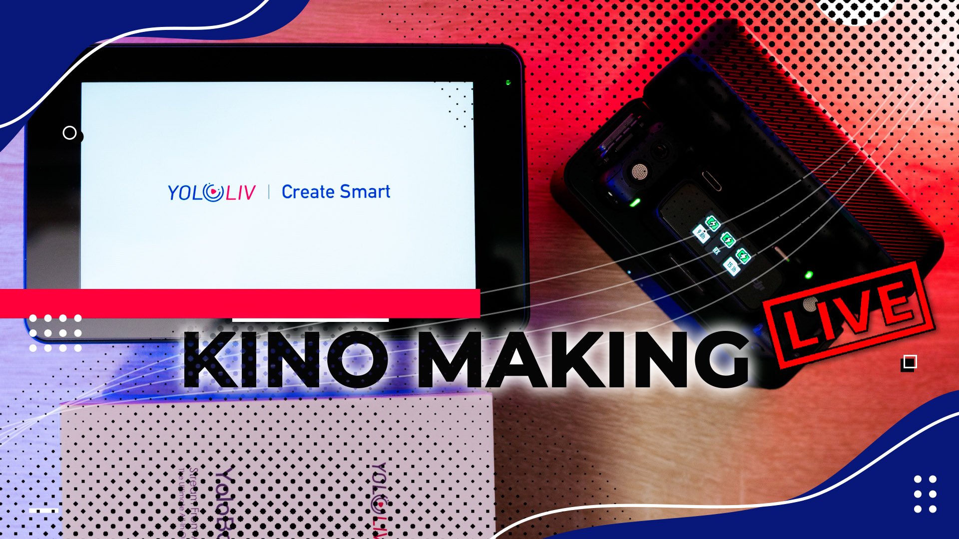 KiNo Making LIVE #12 ? | YOLOBOX Mini - Тестовый стрим ЗАПИСЬ