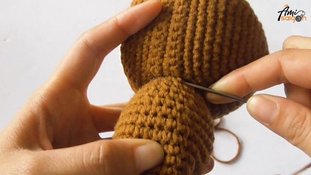 #436 |  Amigurumi Monkey (4/4)| How To Crochet Animal Amigurumi | @AmiSaigon смотреть онлайн