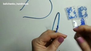 DIY/МК Ободок расшитый бусинами. Стильный ободок из хрустальных бусин.