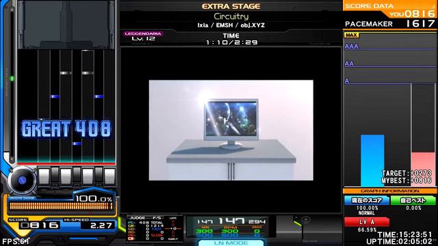 Ixia - Circutry [Glitch Step] ♫ InSaNe BMS Pack C ♫ смотреть онлайн