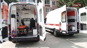Асбестовская  станция скорой помощи получила 2 новых автомобиля  Ford. 2021.