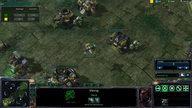 HD Starcraft 2 LzGamer v CauthonLuck p1/1 смотреть онлайн