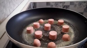 Спагетти с сосисками "Дети в восторге"