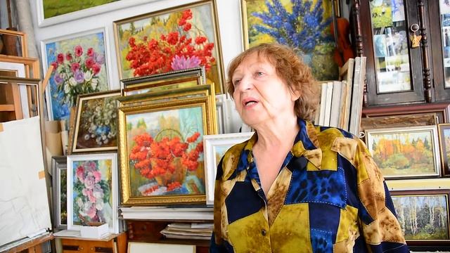 Золотая палитра: художник Августа Тарнавская / Кемерово