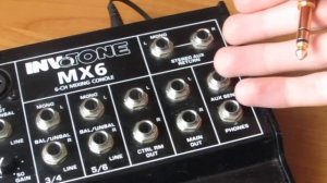 [ТЕХНИКА] Обзор INVOTONE MX6 (микшер)