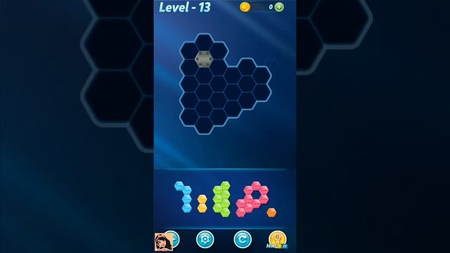 Block Hexa Game 5 Mania Level 12 & 13 Walkthrough | Puzzle Game #game #gaming #blockhexa #puzzlegam