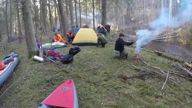 19-21 марта, сплав по р. Страча смотреть онлайн