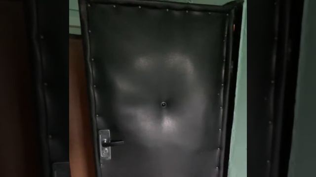 Установка видеоглазка на дверь в квартиру. Видеоглазок с записью по движению.