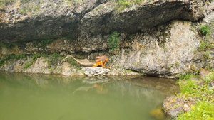 Прогулка по территории  Форелевое озеро Алтая. 2021