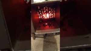 Пеллетная горелка. Испытание на агропеллетах