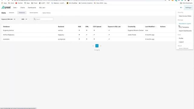 Superset to Preset - export dashboard from Superset to Preset смотреть онлайн