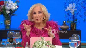 Mirtha Legrand recordó con alegría una corrección a Sergio Massa y la mesaza habló del aprendizaje