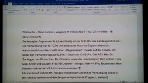 Privatklage gegen Rufmord in den Medien-Schuldirektor Christoph Ludwig wird "hinuntergespült"