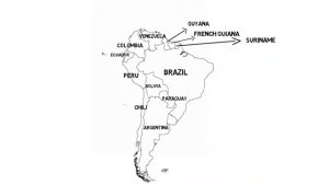 КАРТА МИР (South America Countries)