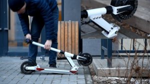 Как сложить электросамокат Kuggo s3, s3 pro, s2. С легкостью и без особых усилий. Деликатный способ