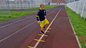 Координационная лестница: работаем над скоростью / Agility ladder. Simple drills to increase speed