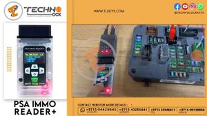 New PSA IMMO READER+ EMERGENCY START PSA BSI CONTINENTAL SC667050 + 95256 CAN (BSI-QOX-00)