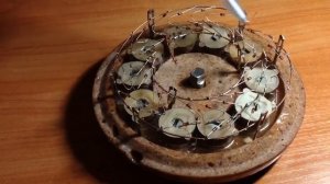 Генератор постоянного тока. Кольцевой сложный магнит.