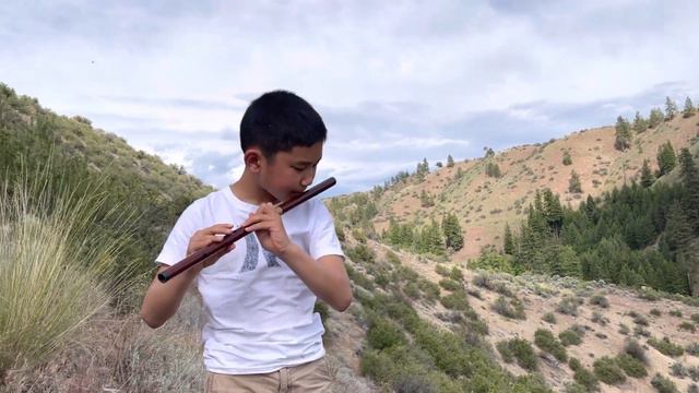 The Earth has music for those who listen -William Shakespeare | Mongolian flute | Ulemjiin Chanar | смотреть онлайн