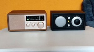 Sangean Vs Tivoli.  Comparison between two quality tabletop Radios