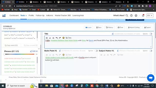 Product Listing Optimization |  Amazon SEO | Amazon Product Listing Optimization 2023