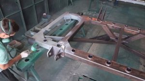 Изготовление Дисковой Бороны | Часть 7 | 3х2 прицепная | Зачистка | Грунтовка | Покраска