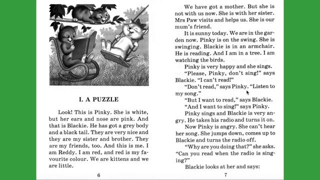 Ch.1 A Puzzle. - Reddy's funny stories - reading for kids