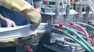 Как делают пластиковые трубы.