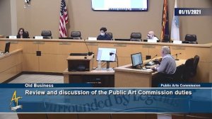 City of Apache Junction Public Art Commission Meeting 1/11/2021