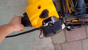 HUTER 2500S бензиновый триммер, газонокосилка