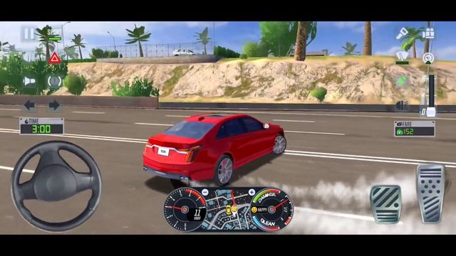 Taxi Sim 2020 ? ? - Red Sedan Drive Experience in Los Angeles - Gameplay 165 - Alpha Mobile gaming